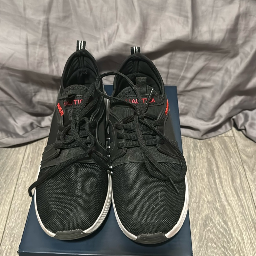 Nautica Boys Parks Griffin Youth Mesh Sneakers - 4
